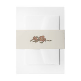 ヴィンテージザクロ腹 招待状ベリーバンド