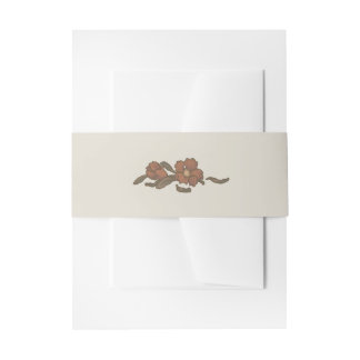 ヴィンテージザクロ腹 招待状ベリーバンド