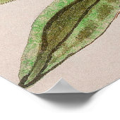 ヴィンテージザクロbyアンセルムス・デ・ボット ポスター (角)