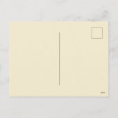 ヴィンテージザソーンズチェリュブのないバラ シーズンポストカード (裏面)