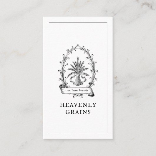 ヴィンテージザックパンベーカリー名刺 名刺 (正面)