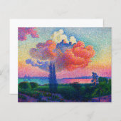 ヴィンテージザピンククラウド(1896)絵を描の (正面/裏面)