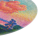 ヴィンテージザピンククラウド(1896)絵を描の カッティングボード (角)