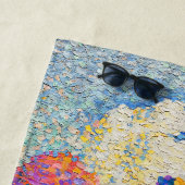 ヴィンテージザピンククラウド(1896)絵を描の ビーチタオル (インサイチュ)