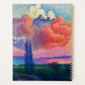 ヴィンテージザピンククラウド(1896)絵を描の プランナー手帳 (裏面)