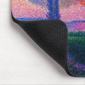 ヴィンテージザピンククラウド(1896)絵を描の マウスパッド (コーナー)