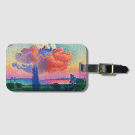 ヴィンテージザピンククラウド(1896)絵を描の ラゲッジタグ