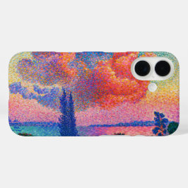 ヴィンテージザピンククラウド(1896)絵を描の iPhone 16ケース