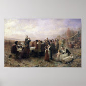 ヴィンテージザファーストサンクスギビングアットプリマス ポスター (正面)