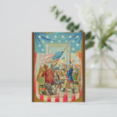 ヴィンテージザファースト7月4日 ポストカード (スタンド正面)