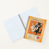 ヴィンテージザブラックキャット1896 ノートブック (内部)