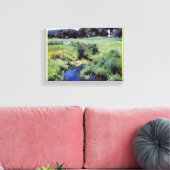 ヴィンテージザプールメドフィールドバイデニス・バンカー キャンバスプリント (インサイチュ (リビング))