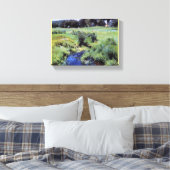 ヴィンテージザプールメドフィールドバイデニス・バンカー キャンバスプリント (インサイチュ (寝室))