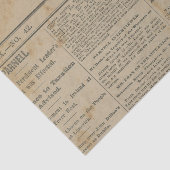 ヴィンテージザボストン新聞 薄葉紙 (詳細)