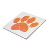 ヴィンテージザラメ犬のポープリント タイル (側面)