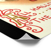 ヴィンテージザ魔法ハロウィーン ポスター (角)