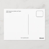 ヴィンテージシアターオペラカーニバル1896 ポストカード (裏面)