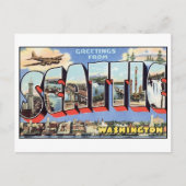 ヴィンテージシアトルはがき ポストカード (正面)