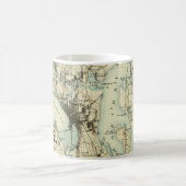 ヴィンテージシアトルレインラブコーヒー コーヒーマグカップ (中央)