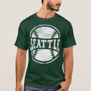 ヴィンテージシアトル野球チームギフト Tシャツ