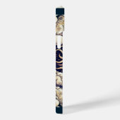 ヴィンテージシアルハーフサン&ムーンブルーイエロー Case-Mate iPhoneケース (裏面 / 右)