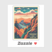 ヴィンテージシェナンドアロック国立公園 シール (シート)