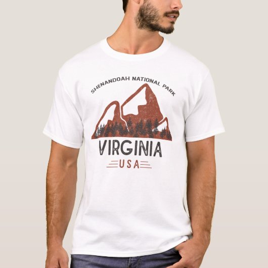 ヴィンテージシェナンドア国立公園 Tシャツ (正面)
