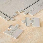 ヴィンテージシェネクタディNYの地図(1917年) ジグソーパズル (側面)