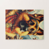 ヴィンテージシェパード絵画ズ ジグソーパズル (横)