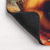 ヴィンテージシェパード絵画ズ マウスパッド (コーナー)