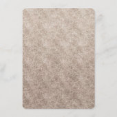 ヴィンテージシェリッシュホワイトフローラ&バラ金ゴールドディナー メニュー (裏面)