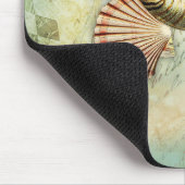 ヴィンテージシェルズデコページティッシュペーパー マウスパッド (コーナー)