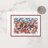 ヴィンテージシェル固定 ノートカード (正面/裏面インサイチュ)