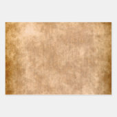 ヴィンテージシェーディングされたエッジの背景 ラッピングペーパーシート (正面)