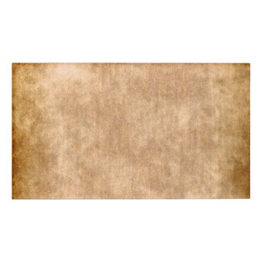 ヴィンテージシェーディングされたエッジの背景 名札 (正面)