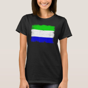 ヴィンテージシエラレオネ国旗Sierra Leonean独立 Tシャツ