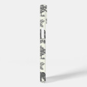 ヴィンテージシエレガントック白黒ホーストワール Case-Mate iPhoneケース (裏面 / 右)