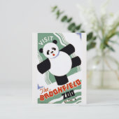 ヴィンテージシカゴかわいい訪問ブルックフィールド動物園 ポストカード (スタンド正面)