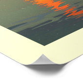 ヴィンテージシカゴイリノイ ポスター (角)