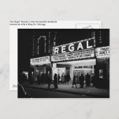 ヴィンテージシカゴザリーガルシアターマーキー ポストカード (正面/裏面)