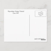 ヴィンテージシカゴスカイライングラントパークイリノイ ポストカード (裏面)