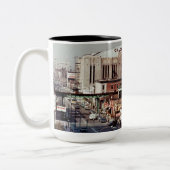 ヴィンテージシカゴスタジアムロックコンサートベニュー1968 ツートーンマグカップ (左)