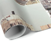 ヴィンテージシカゴスタジアムロックコンサートベニュー1968 ラッピングペーパー (ロールコーナー)