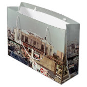 ヴィンテージシカゴスタジアムロックコンサートベニュー1968 ラージペーパーバッグ (裏面アングル)