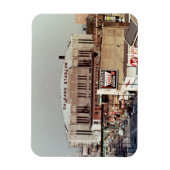 ヴィンテージシカゴスタジアムロックコンサート会場1968 マグネット (縦)