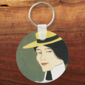 ヴィンテージシカゴテニスのポスター キーホルダー (正面)