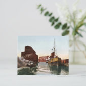 ヴィンテージシカゴリバーエレベーター1900 ポストカード (スタンド正面)