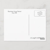 ヴィンテージシカゴループスカイライン ポストカード (裏面)