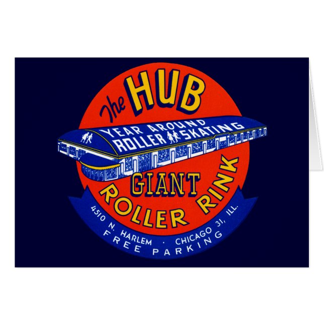 ヴィンテージシカゴローラーリンク (正面横)