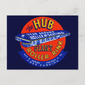 ヴィンテージシカゴローラーリンク ポストカード (正面)